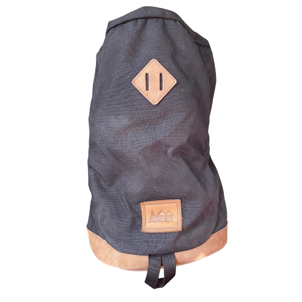 REI Flashback Daypack with leather details